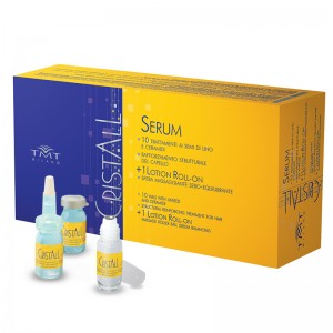 Cristall Serum Trattamento Volumizzante Ristrutturante 10 flac da 10ml + Roll-On